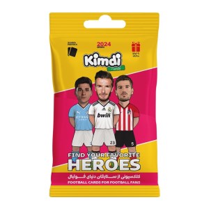 کارت بازی فوتبال2024 کیمدی مدل هیرو
